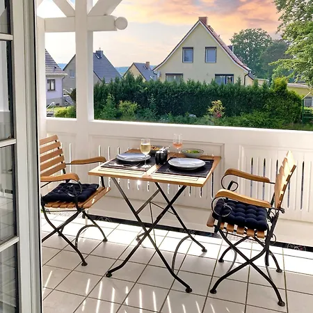 Apartment Bakenberg Wg 13 Strandläufer Mit Balkon Binz